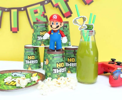 Kubeczki papierowe GAME ON - 6 szt. - Disposable Cups