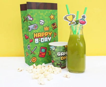 Kubeczki papierowe GAME ON - 6 szt. - Disposable Cups