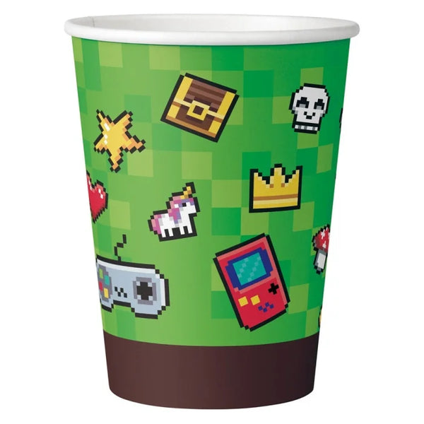 Kubeczki papierowe GAME ON - 6 szt.