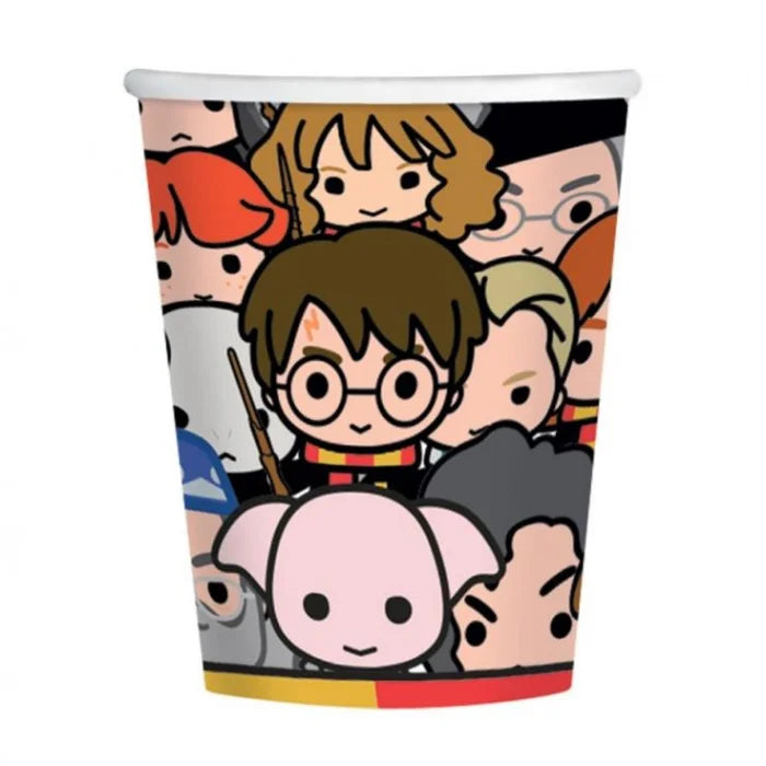 Kubeczki papierowe Harry Potter 250 ml – magia na Twoim przyjęciu!