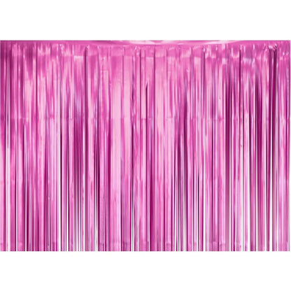 Kurtyna B&C, matowa magenta, 100x200 cm
