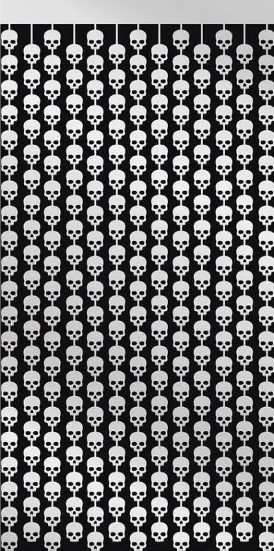 Kurtyna Foliowa Czaszki – 100x200 cm