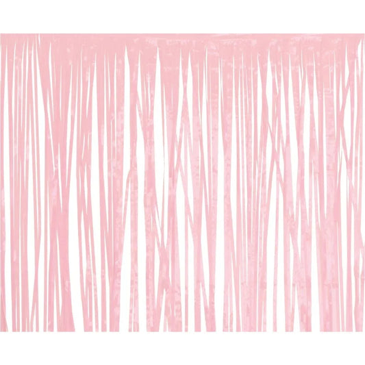 Kurtyna pastelowa jasnoróżowa, 100x200 cm