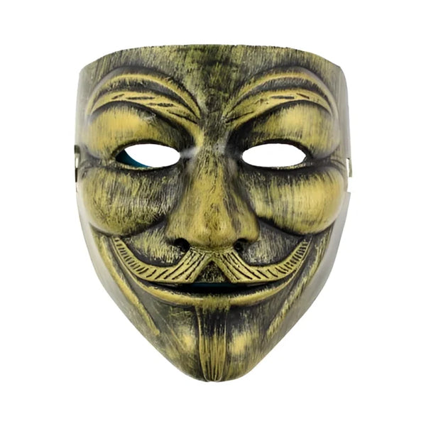 Maska Protestu Złota Anonymous