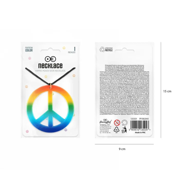 Naszyjnik Pacyfka – 43 cm - Costume Accessories