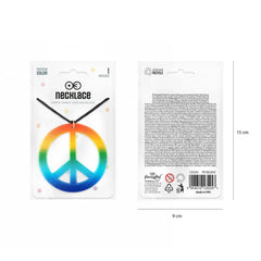 Naszyjnik Pacyfka – 43 cm - Costume Accessories