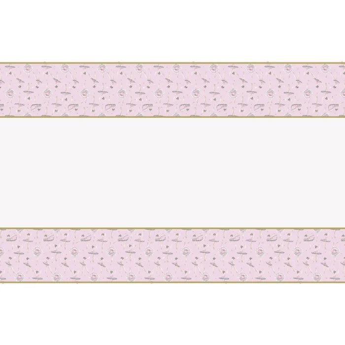 Obrus Plastikowy na Roczek Dziewczynki - Ballerina