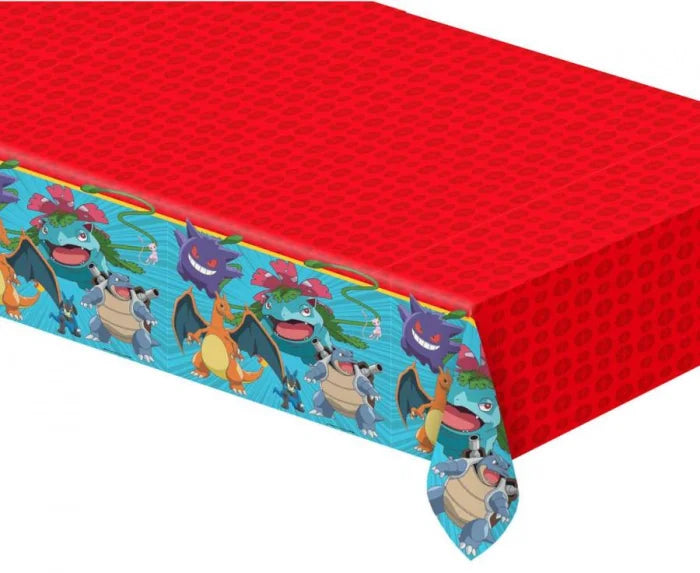 Obrus plastikowy Pokemon – 120 × 180 cm - Disposable Table Covers