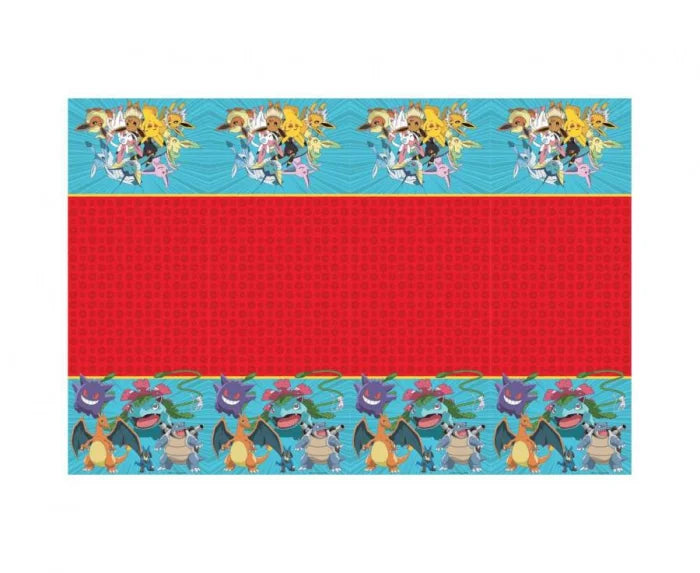 Obrus plastikowy Pokemon – 120 × 180 cm - Disposable Table Covers