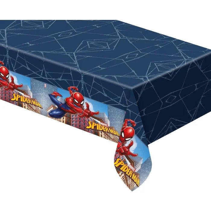 Obrus plastikowy Spiderman Crime Fighter – idealny na przyjęcie!