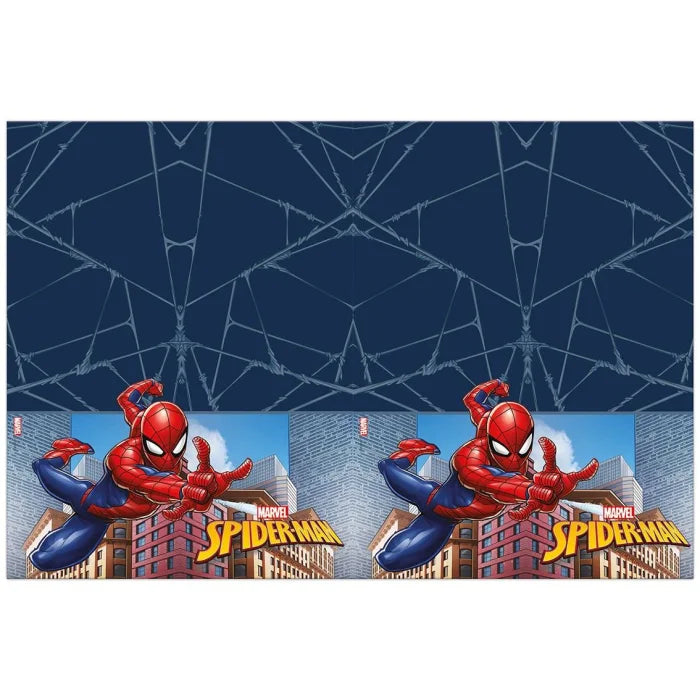 Obrus plastikowy Spiderman Crime Fighter – idealny na przyjęcie!