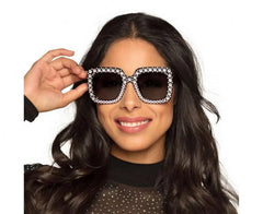 Okulary „Party Bling” – czarne