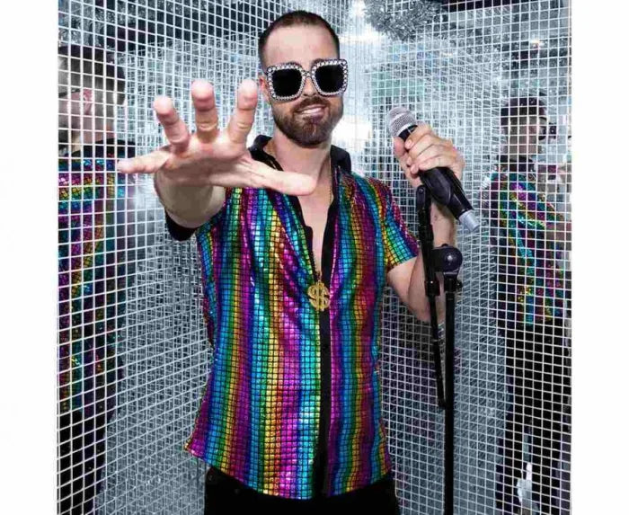 Okulary „Party Bling” – czarne