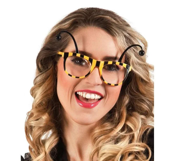 Okulary „Pszczółka” – żółto-czarne