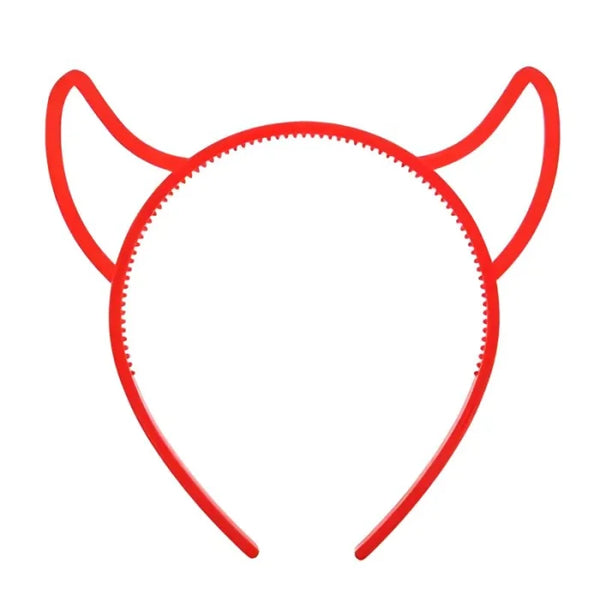 Opaska diabełka plastikowa na głowę