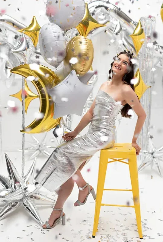 Opaska Gwiazdki – mix kolorów 17 × 19,5 cm - Costume Accessories