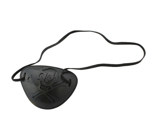 Opaska Pirata na Oko – Czarna | Dodatek do Stroju Pirackiego