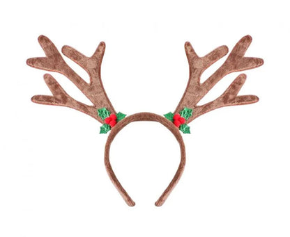 Opaska Rogi Renifera – brązowa uniwersalna Godan - Costume Headwear