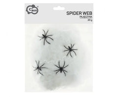 Pajęczyna dekoracyjna biała – 20 g - Party Decorations