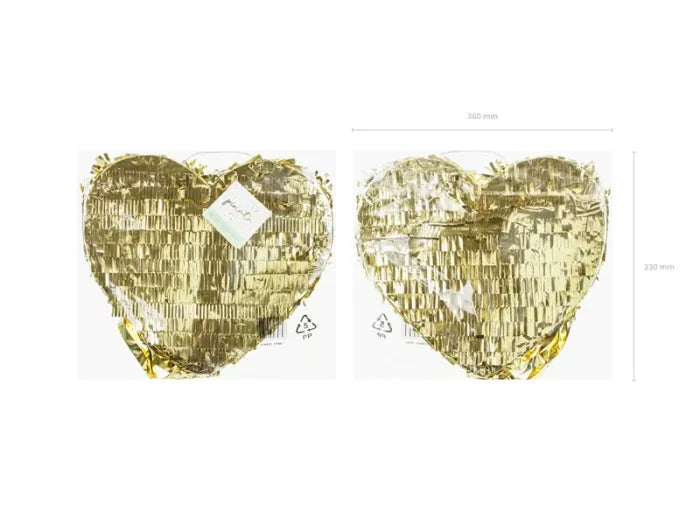 Piniata składana – Serce Love 36 × 32 × 10 cm - Piñatas