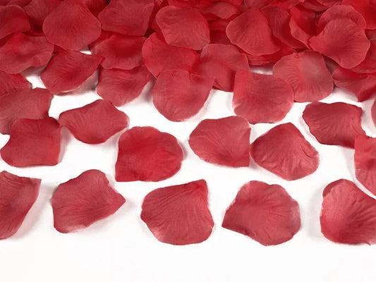 Płatki róż Czerwone w woreczku – romantyczna dekoracja na każdą okazję 🌹❤️