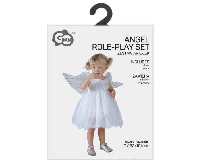 Przebranie Aniołka dla dziewczynki 92/104 cm (3–4 lata) - Costumes