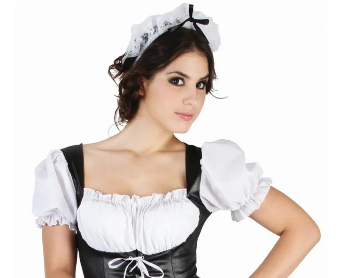 Przebranie Pokojówka – rozmiar S czarno biały Costumes