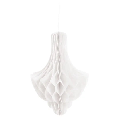 Rozeta dekoracyjna biała, 36 cm