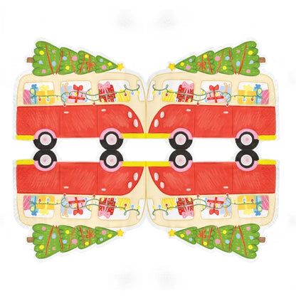 Serwetki Auto z Choinką – 10 szt. 33 × 27,6 cm - Napkins