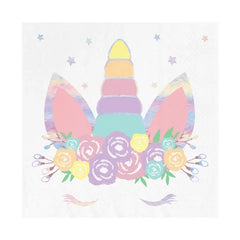 Serwetki Jednorożec – 10 szt. 16 × 16 cm - Napkins