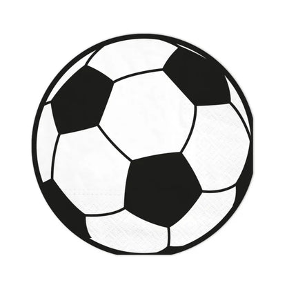 Serwetki papierowe Piłka Nożna – 33 × 33 cm 10 szt. - Napkins