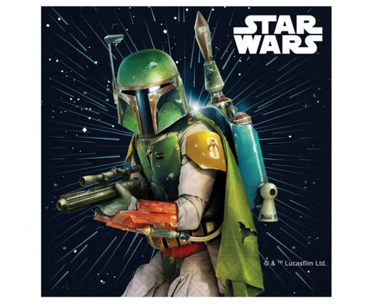 Serwetki Papierowe Star Wars Galaxy – 33 x 33 cm | 20 Sztuk