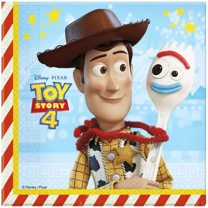 Serwetki papierowe Toy Story 4, 33x33 cm, 20 szt.