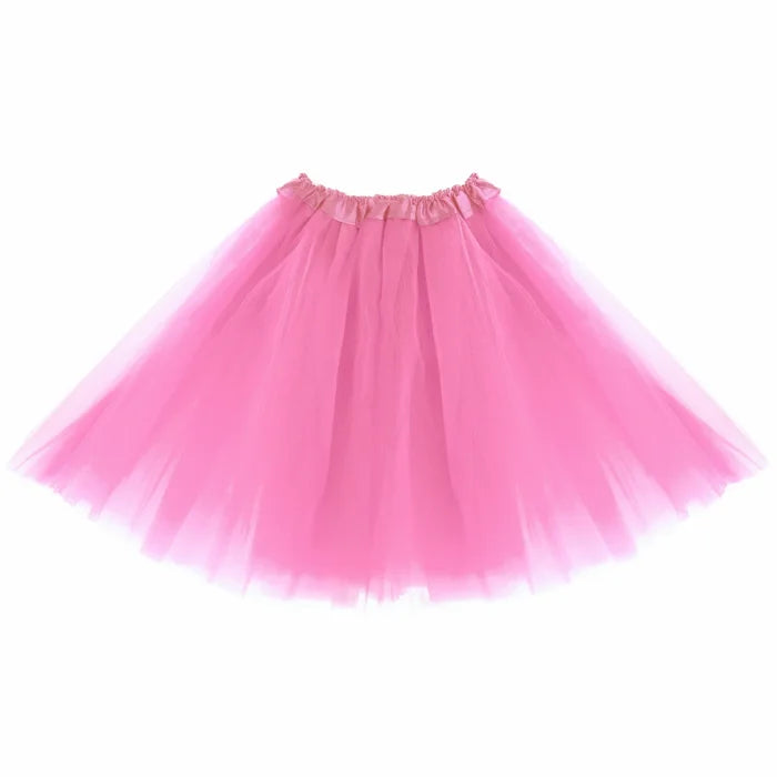 Spódniczka tiulowa 40 cm – warianty kolorystyczne - Różowa - Costume Accessories