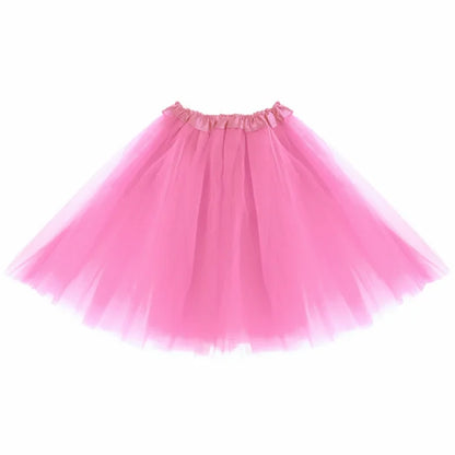 Spódniczka tiulowa 40 cm – warianty kolorystyczne - Różowa - Costume Accessories