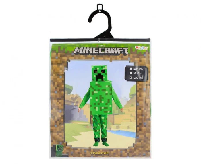 Strój Creeper Fancy - Minecraft 10-12 lat 140/152cm