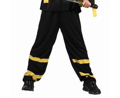 Strój Czarny Ninja dla dzieci – zestaw z maską 120 - 140 cm (6 - 10 lat) - Costumes