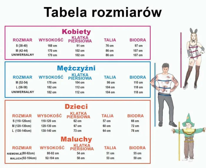 Strój Czerwony Kapturek dla kobiety rozmiar M