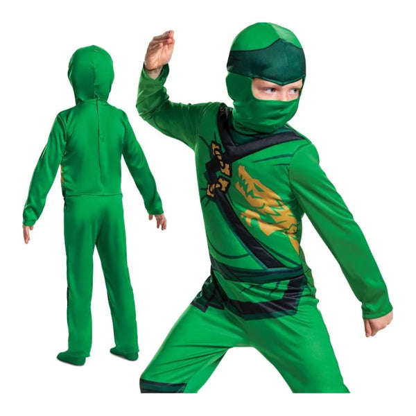 Strój Lloyd Fancy - Lego Ninjago licencja , rozm. XS 3-4 lata