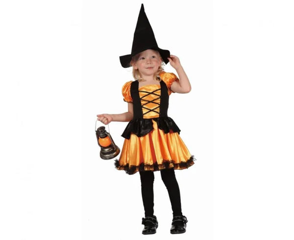 Strój Dyniowa Czarownica dla dzieci 92/104 cm (ok. 3–4 lata) - Costumes