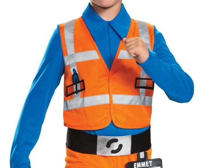 Strój Emmet LEGO Movie dla chłopca – rozmiar 127–136 cm (7–8 lat) - Costumes