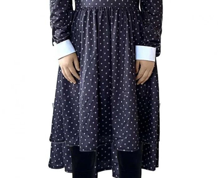 Strój Gotycka Uczennica (Wednesday Addams) dla dorosłych S–M - Costumes