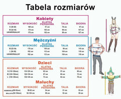 Strój Gra w Kolory – Czerwony Kwadrat Rozmiar 52 / M Squid Game