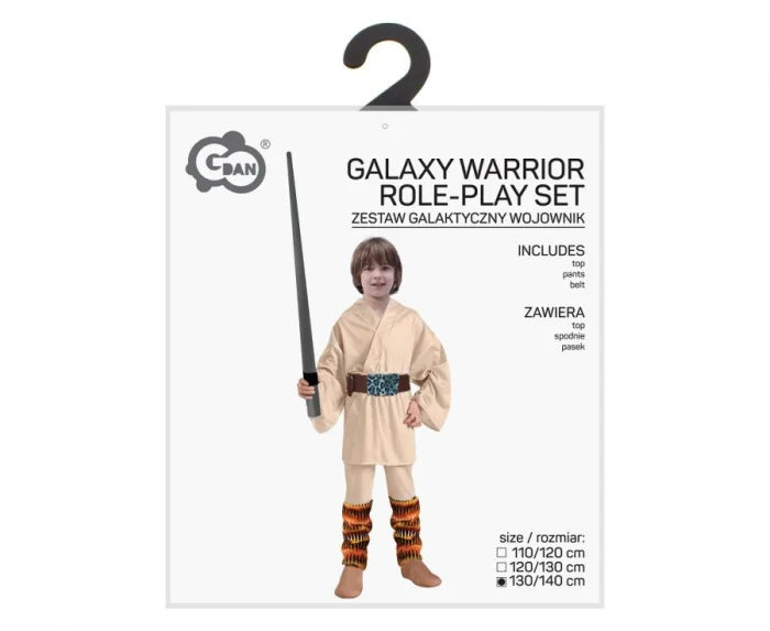 Strój Jedi / Galaktyczny Wojownik dla dzieci – rozmiar 130/140 cm Costumes