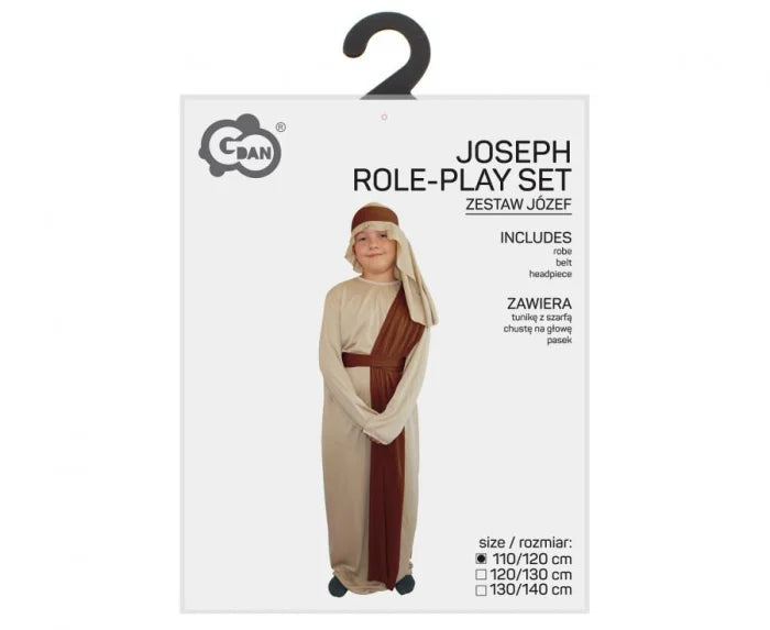 Strój Józefa dla dzieci – kostium biblijny na jasełka i przedstawienia - Costumes
