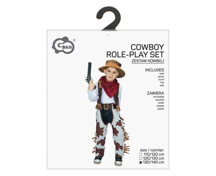 Strój Kowboj dla dzieci – rozmiar 130/140 cm Costumes