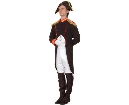 Strój Napoleon dla Dorosłych – Rozmiar 56/L | Płaszcz Spodnie i Kapelusz