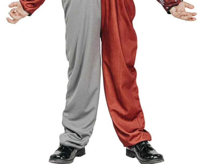 Strój Podwójny Kościotrup dla dzieci – dwustronny kombinezon i kołnierz (120-140 cm) - Costumes