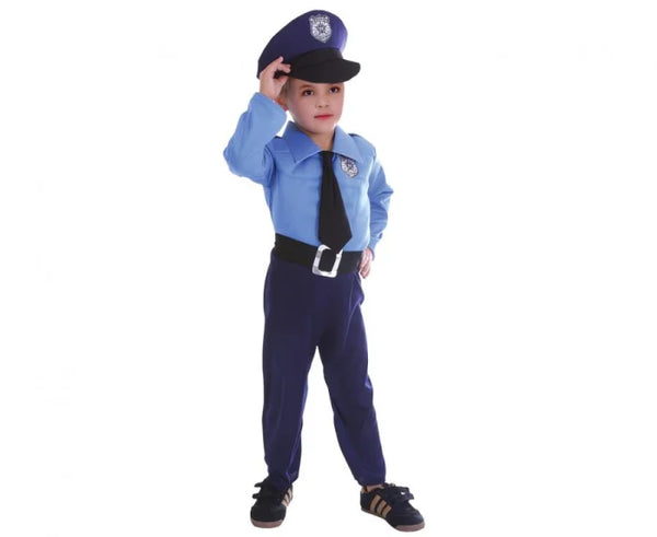 Strój Policjant dla dzieci – rozmiar 110/120 cm Costumes