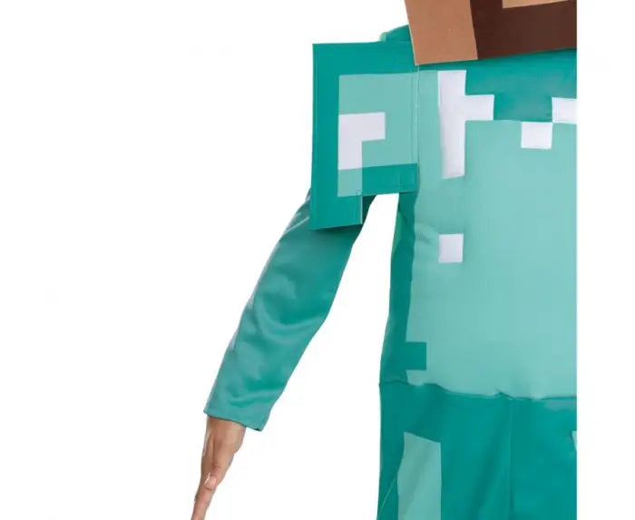 Strój Steve Minecraft 7-8 lat – dla fanów gry Minecraft!